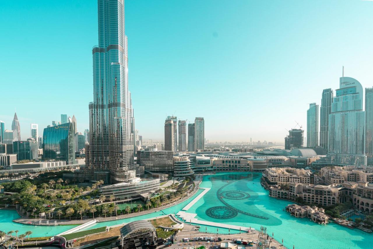 Elite Royal Apartment - Full Burj Khalifa & Fountain View - Ambassador Dubai Exteriör bild
