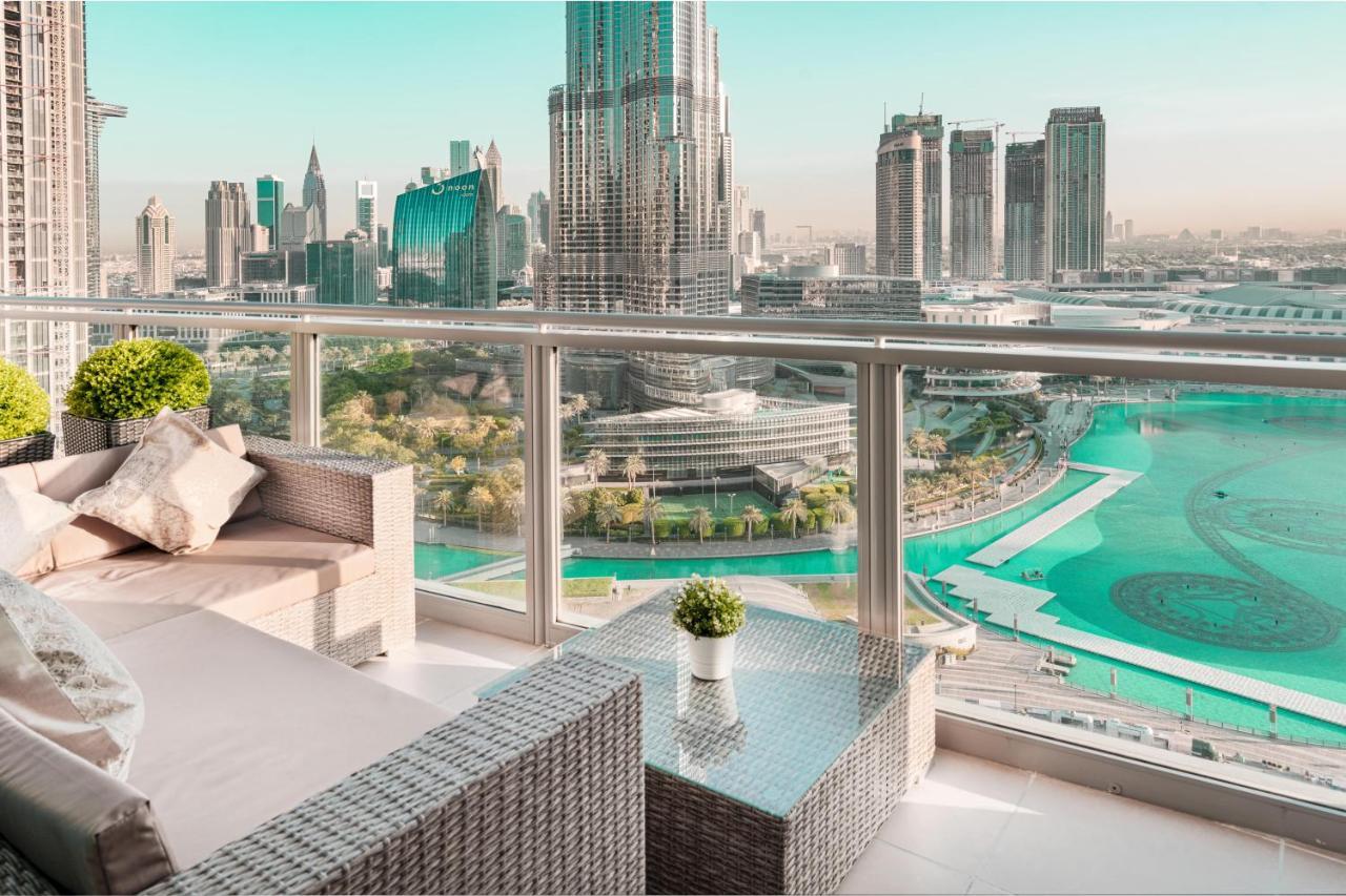Elite Royal Apartment - Full Burj Khalifa & Fountain View - Ambassador Dubai Exteriör bild