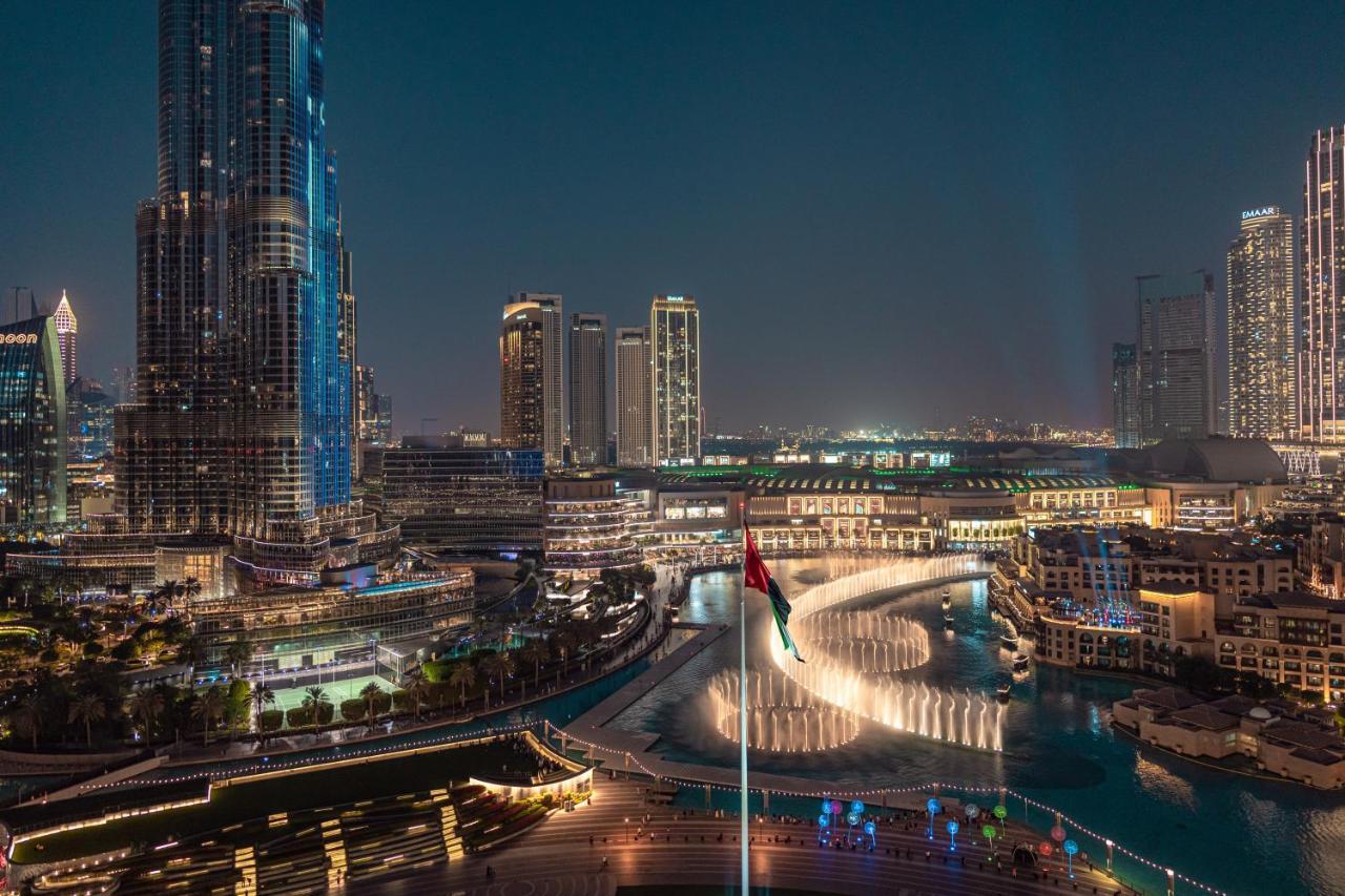 Elite Royal Apartment - Full Burj Khalifa & Fountain View - Ambassador Dubai Exteriör bild